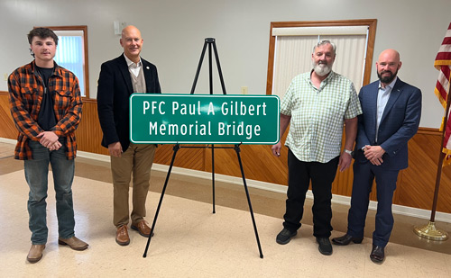 Metzgar Dedicates Somerset County Bridge in Honor of Local Vietnam War Hero